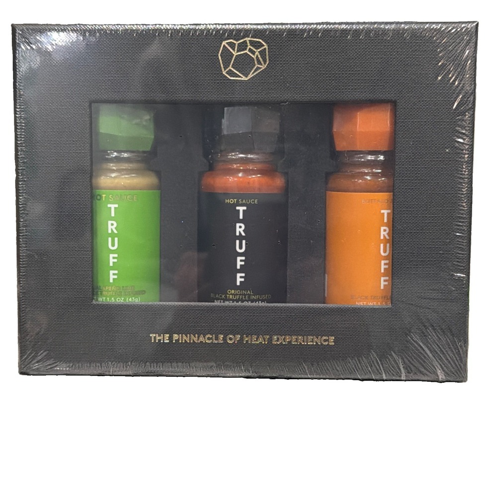 Truff Mini Variety 3 Pk Asst. 1.5 Oz Bottles Original, Jalapeno Lime, & Buffalo